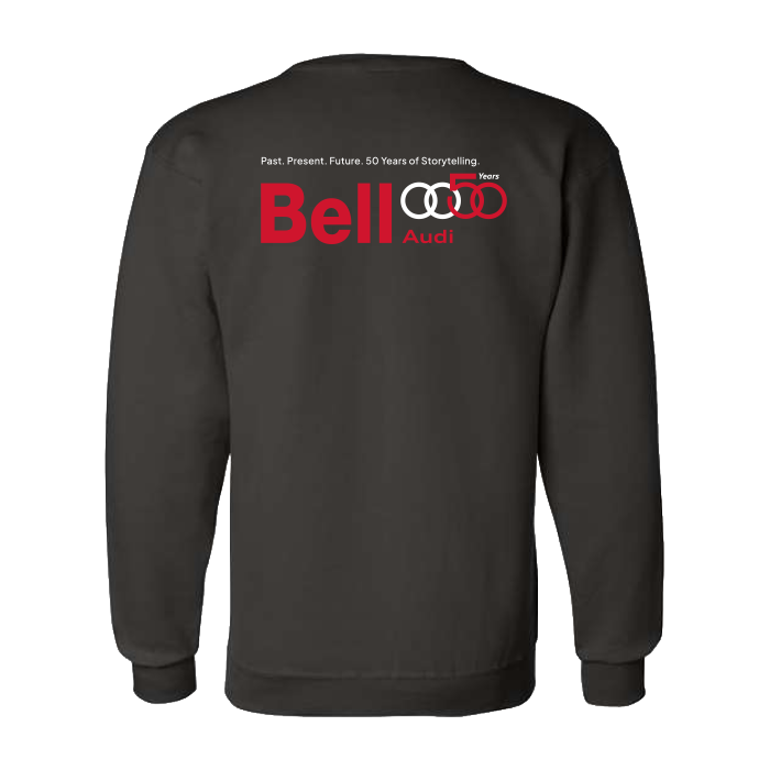 Bell Audi 50th Anniversary Unisex Powerblend Crewneck Sweatshirt