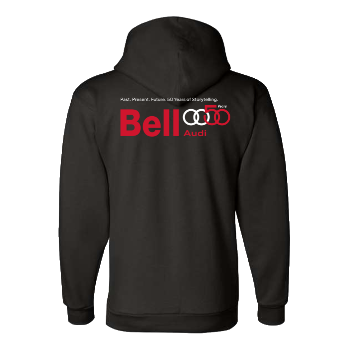 Bell Audi 50th Anniversary Unisex Powerblend Hooded Sweatshirt