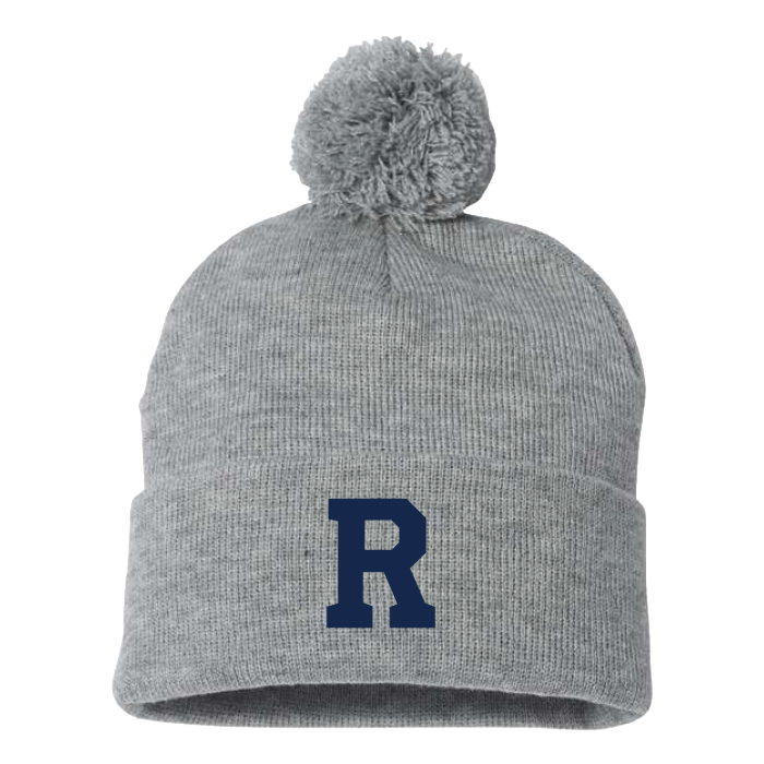 Pom Pom Cuffed Beanie