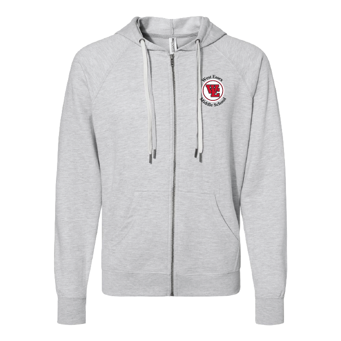 Full Zip Hooded Sweatshirt