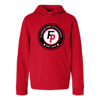 Youth Wicking Fleece Hooded Sweatshirt