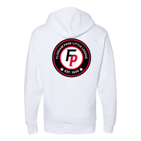 Florham Park Baseball FP Left Chest Unisex Midweight Hooded Sweatshirt