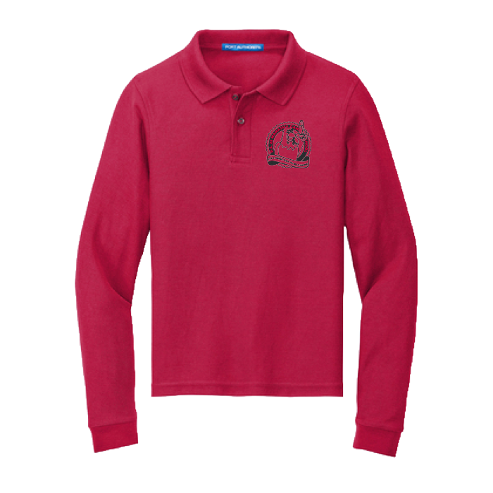 Youth Long Sleeve Polo